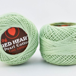 Cotton perle RED HEART cod 0202 - Img 2