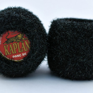 Fir de crosetat polyester KAPLAN KRISTAL - NEGRU - Img 2