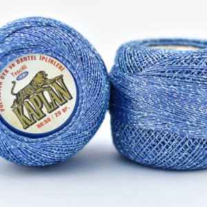 Fir de crosetat polyester + lurex KAPLAN 820 - Img 2