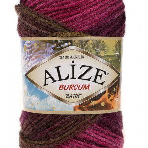 Fir de tricotat sau crosetat - Fir ACRILIC ALIZE BURCUM BATIK DEGRADE 3940