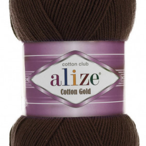 Fir de tricotat sau crosetat - Fir ALIZE COTTON GOLD MARO 26