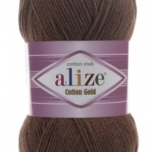 Fir de tricotat sau crosetat - Fir ALIZE COTTON GOLD MARO 493