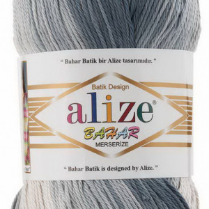 Fir de tricotat sau crosetat - Fir BUMBAC 100% ALIZE BAHAR BATIK 2905