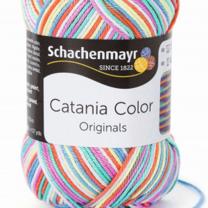 Fir de tricotat sau crosetat - Fir BUMBAC 100% MERCERIZAT CATANIA COLOR LOLLIPOP COLOR COD 211