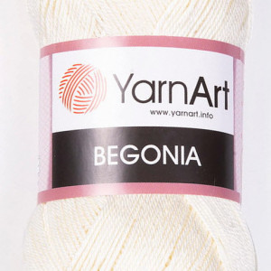 Fir de tricotat sau crosetat - Fir BUMBAC 100% YARNART BEGONIA COD 326