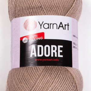Fir de tricotat sau crosetat - Fire acril anti pilling YARNART ADORE COD 368