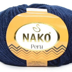 Fir de tricotat sau crosetat - Fire din amestec alpaca, lana si acril Nako Peru - BLEOMARIN COD 6194