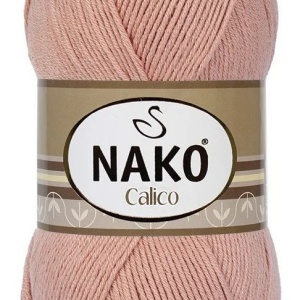Fir de tricotat sau crosetat - Fire NAKO CALICO BEJ 11220