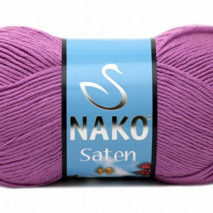 Fir de tricotat sau crosetat - Fire Nako SATEN MOV 1249