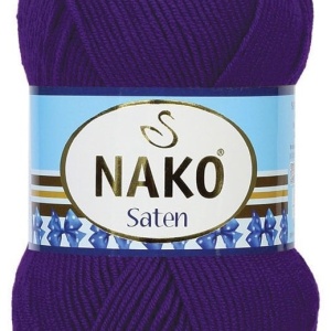 Fir de tricotat sau crosetat - Fire Nako SATEN MOV 2566