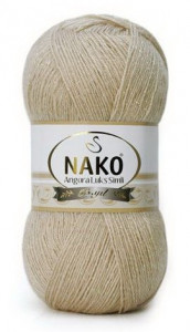 Fir de tricotat sau crosetat - Fire tip mohair acril NAKO ANGORA LUKS SIMLI COD 6858