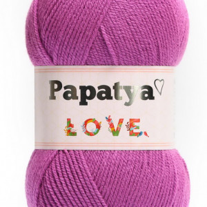 Fir de tricotat sau crosetat - Fire tip mohair din acril Kamgarn Papatya Love COD 4520