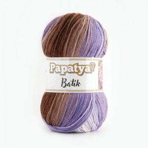 Fir de tricotat sau crosetat - Fire tip mohair din acril Kamgarn Papatya Batik degrade 23
