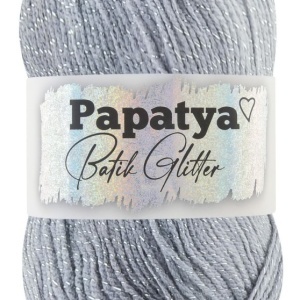 Fir de tricotat sau crosetat - Fire tip mohair din acril Kamgarn Papatya Batik Glitter degrade 01