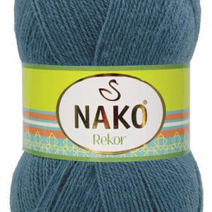 Fir de tricotat sau crosetat - Fire tip mohair din acril premium Nako REKOR 12399