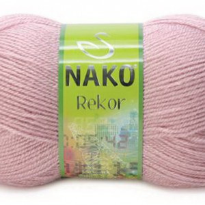 Fir de tricotat sau crosetat - Fire tip mohair din acril premium Nako REKOR ROZ 10275