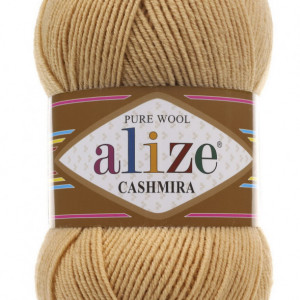 Fir de tricotat sau crosetat - Fire tip mohair din lana 100%, Alize CASHMIRA BEJ 97