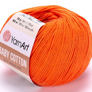 Fir de tricotat sau crosetat - Fire YARNART BABY COTTON COD 421