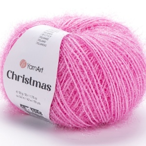 Fir de tricotat sau crosetat - Fire YARNART CHRISMAS ROZ COD 08