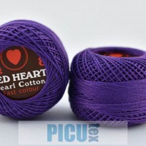 Cotton perle RED HEART cod 0111 - Img 2