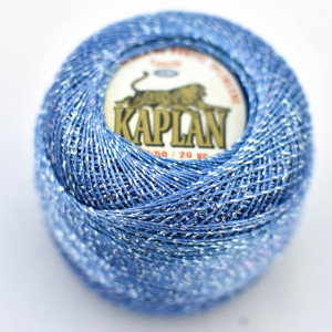 Fir de crosetat polyester + lurex KAPLAN 820