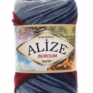 Fir de tricotat sau crosetat - Fir ACRILIC ALIZE BURCUM BATIK DEGRADE 2978