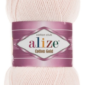 Fir de tricotat sau crosetat - Fir ALIZE COTTON GOLD CREAM 887