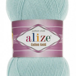 Fir de tricotat sau crosetat - Fir ALIZE COTTON GOLD Vernil 522