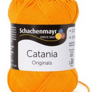 Fir de tricotat sau crosetat - Fir BUMBAC 100% MERCERIZAT CATANIA MANGO 411