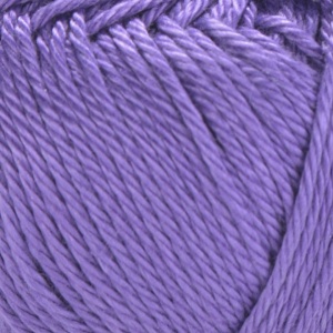 Fir de tricotat sau crosetat - Fir BUMBAC 100% MERCERIZAT YARNART LUXOR MOV COD 1220 - Img 2