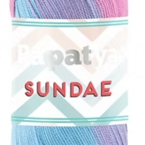 Fir de tricotat sau crosetat - Fir microfibra PAPATYA SUNDAE BATIK DEGRADE 08