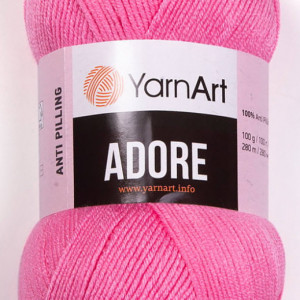Fir de tricotat sau crosetat - Fire acril anti pilling YARNART ADORE COD 339