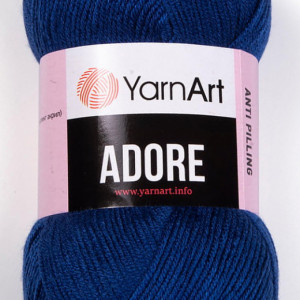Fir de tricotat sau crosetat - Fire acril anti pilling YARNART ADORE COD 349