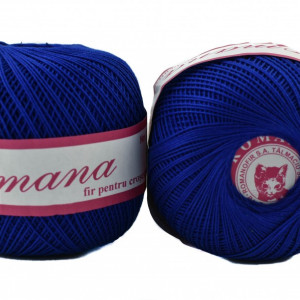 Fir de tricotat sau crosetat - Fire Bumbac 100% ROMANA - ROMANOFIR BOBINA 1241 - Img 2