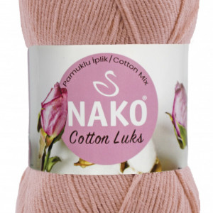 Fir de tricotat sau crosetat - Fire NAKO COTTON LUKS PUDRA 97545