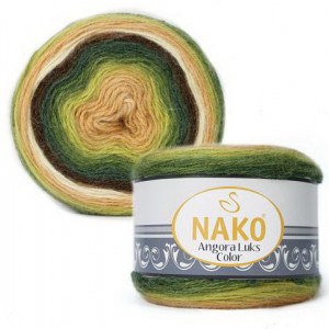 Fir de tricotat sau crosetat - Fire tip mohair acril NAKO ANGORA LUKS COLOR 81905