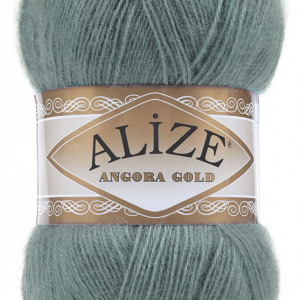 Fir de tricotat sau crosetat - Fire tip mohair din acril Alize Angora Gold Azur 164