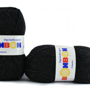 Fir de tricotat sau crosetat - Fire tip mohair din acril BONBON CLASIC 98769 - Img 2