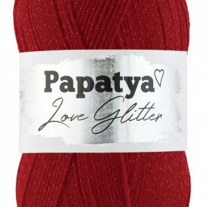 Fir de tricotat sau crosetat - Fire tip mohair din acril Kamgarn Papatya Love Glitter COD 3080