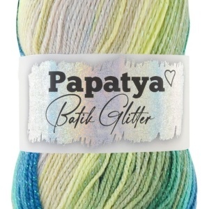 Fir de tricotat sau crosetat - Fire tip mohair din acril Kamgarn Papatya Batik Glitter degrade 11