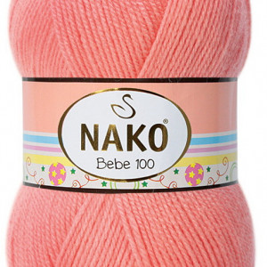 Fir de tricotat sau crosetat - Fire tip mohair din acril Nako Baby Bebe 100 FREZ 12991
