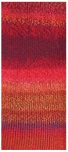 Fir de tricotat sau crosetat - Fire tip mohair din acril NAKO HERCAI DEGRADE 28028 - Img 2