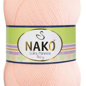 Fir de tricotat sau crosetat - Fire tip mohair din acril NAKO LUKS MINNOS FREZ 99054