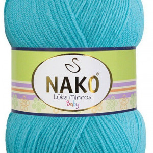 Fir de tricotat sau crosetat - Fire tip mohair din acril NAKO LUKS MINNOS 3323