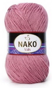 Fir de tricotat sau crosetat - Fire tip mohair din acril premium Nako VALS ROZ 275