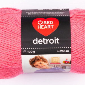 Fir de tricotat sau crosetat - Fire tip mohair din acril RED HEART DETROIT 98230