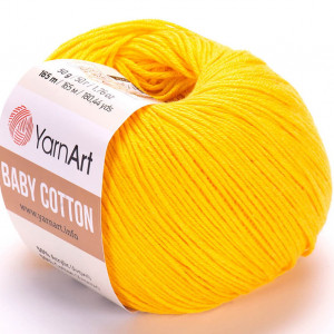 Fir de tricotat sau crosetat - Fire YARNART BABY COTTON COD 432