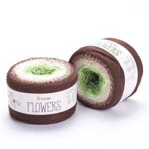 Fir de tricotat sau crosetat - Fire YARNART FLOWERS COD 272