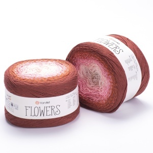 Fir de tricotat sau crosetat - Fire YARNART FLOWERS COD 288