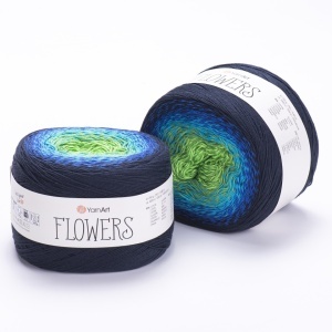 Fir de tricotat sau crosetat - Fire YARNART FLOWERS COD 300